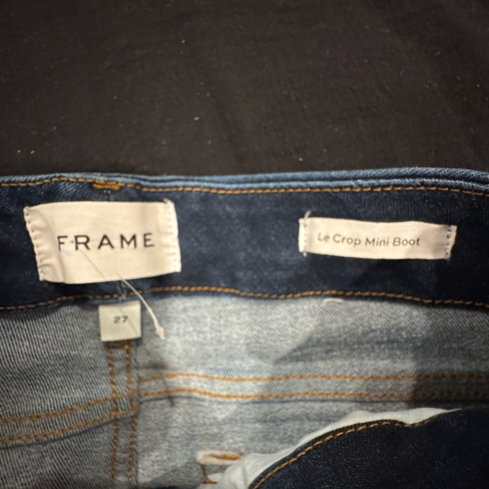 Frame Le Crop Mini Boot Jeans/ fun & flattering! See pic for details👖I ship fast - Picture 3 of 12